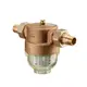 OVENTROP Wasserfilter Aquanova Compact DN 25 mit Außengewinde, Klarsichtkunststofftasse, 100-120 mym.